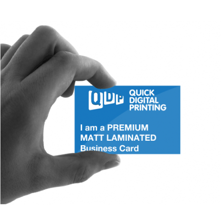 Premium Matt Laminated Business Cards